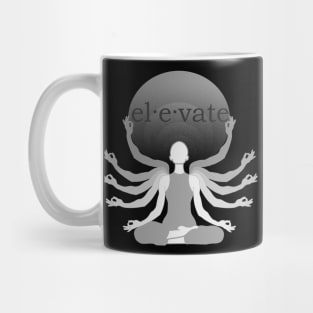 Elevate Healing Top, Spirituality shirt, positive t-shirt, Symbolic clothing, Yoga top, Custom design t-shirt, Spring Clothing Mug